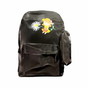 Mochila Preta em Nylon