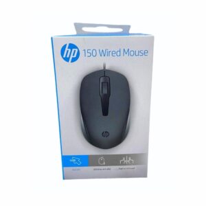Mouse HP USB 150 preto