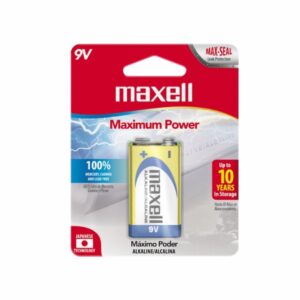 Pilha Alcalina 6LR61 9V Maxell