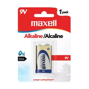 Pilha Alcalina 6LR61 9V Maxell