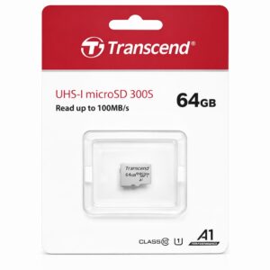 Cartão De Memória Transcend microSD 300S 64GB
