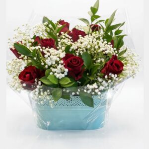 Cesta de Flores Naturais