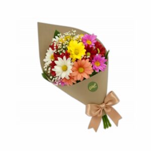 Buquê de Flores Silvestres – Delicadeza e Frescor Rústico