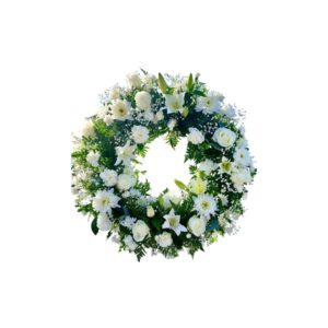Coroa Fúnebre com Flores Naturais