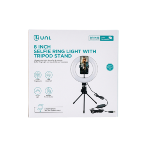 Ring Light de 8 polegadas Uni