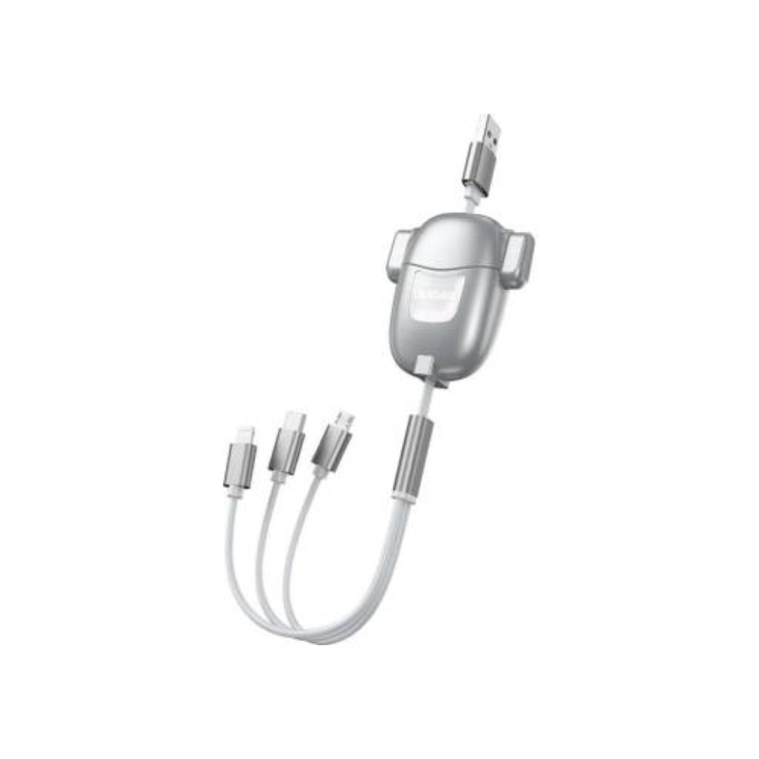 Dudao Cabo Carregador USB-C 3 em 1