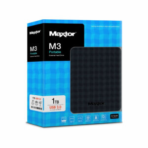 Maxtor Disco Externo M3 Portátil 1TB USB 3.0 Preto