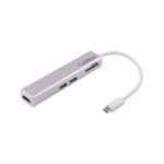 Coolbox Mini Base de Conexão USB-C Lite HDMI SD microSD