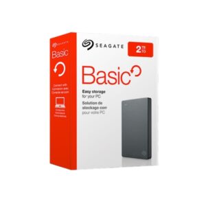 Seagate Basic 2TB – Disco Rígido Externo Portátil