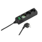Vivanco Extensão Elétrica 3 Tomadas com Interruptor