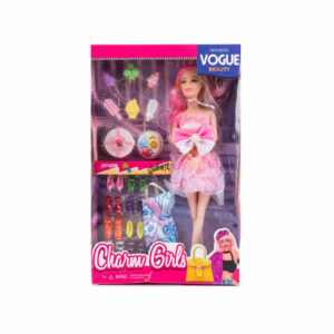 Boneca de Encanto Fashion com Acessórios