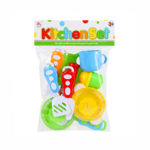 Kit Cozinha Infantil com Panelinhas e Utensílios