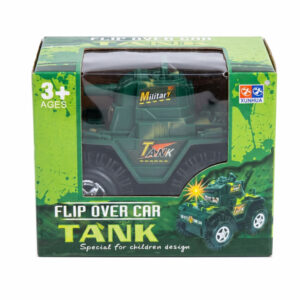 Mini Tanque De Guerra Super Tank Flip Over