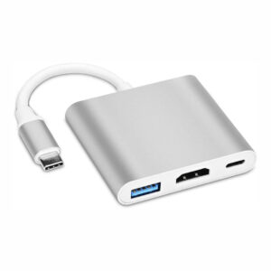 Adaptador multifuncional USB-C 3 em 1
