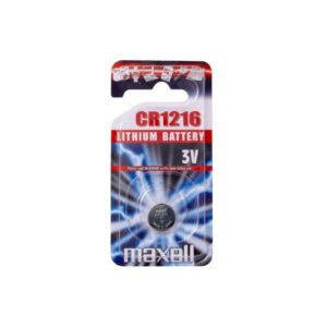 Pilha de Botão de Lítio Maxell CR1216 3V