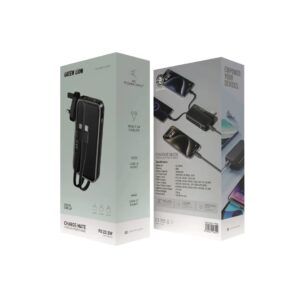 Green Lion Bateria portátil Charge Mate 10.000 mAh com carregamento rápido PD 22,5W