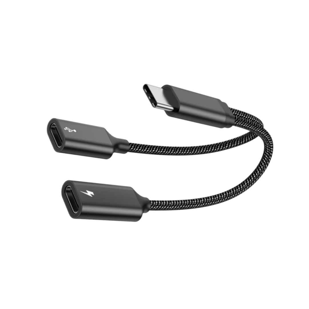 Cabo JBQ Tether Flow 2 em 1 USB-C para USB-C b