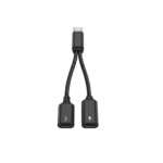 Cabo JBQ Tether Flow 2 em 1 USB-C para USB-C