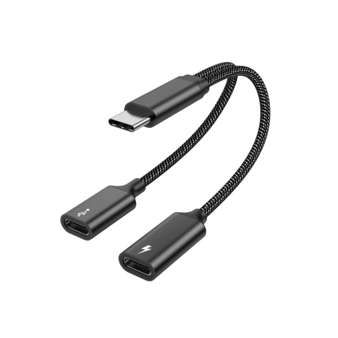 Cabo JBQ Tether Flow 2 em 1 USB-C para USB-C