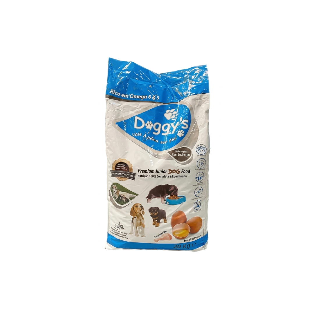 Ração Doggy's Premium Junior 20 kg