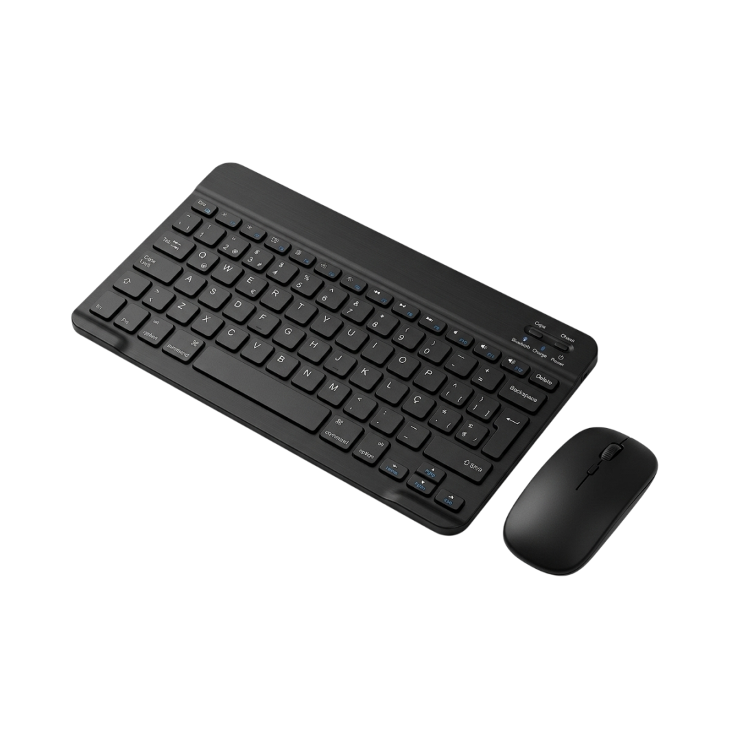 Kit Teclado e Mouse Wireless System GFSK J