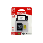 Cartão de Memória Maxell microSDHC 16GB