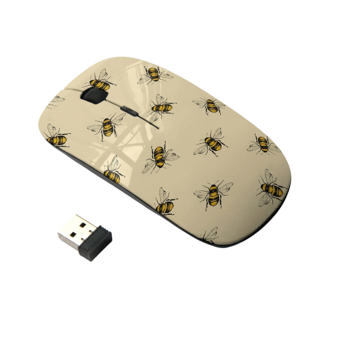 MOUSE SEM FIO HONEY BEE HB-2006-UWM 3