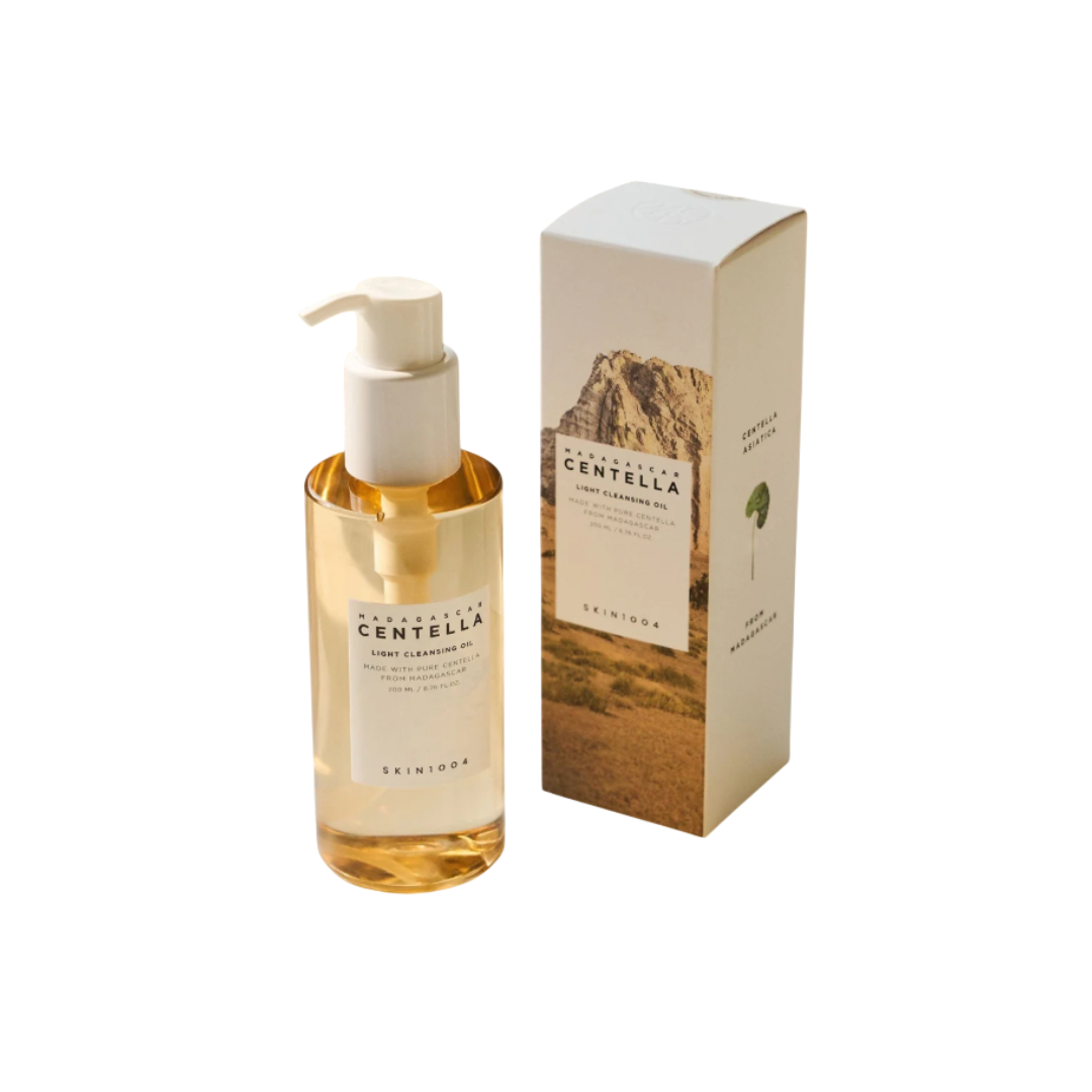 Óleo de Limpeza Leve com Centella Pura de Madagáscar (SKIN1004 Madagascar Centella Light Cleansing Oil)