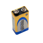 Pilha Alcalina Maxell 9V (6LR61/PP3)