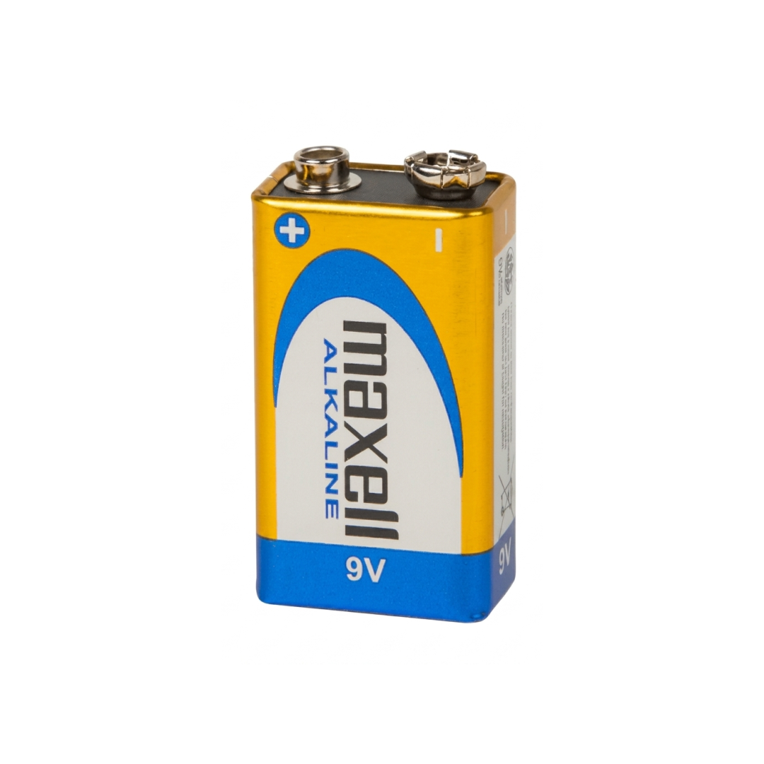 PILHA ALCALINA MAXELL 9V 6LR (GD) 1B b