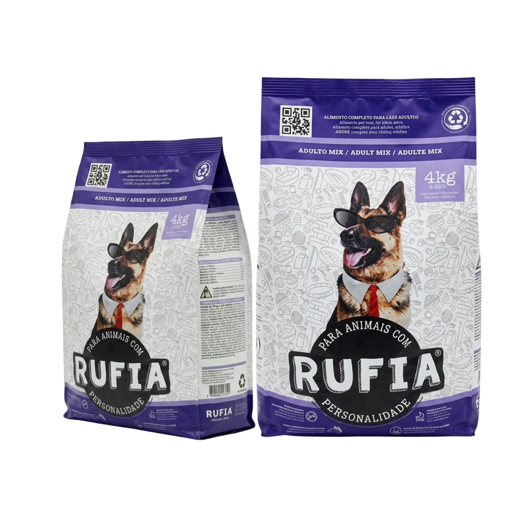 Ração para cão adulto mix rufia 4kg c