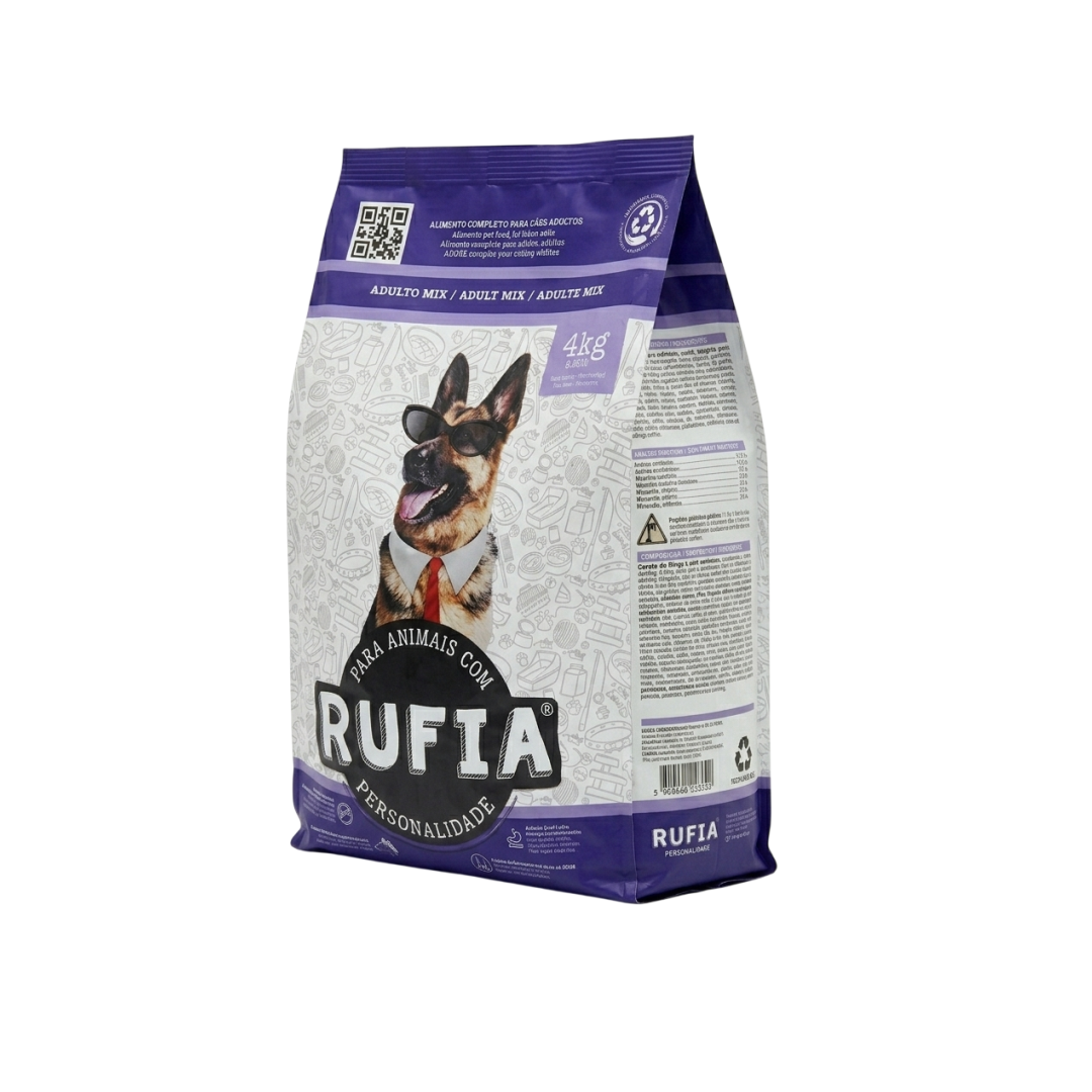 Ração para cão adulto mix rufia 4kg