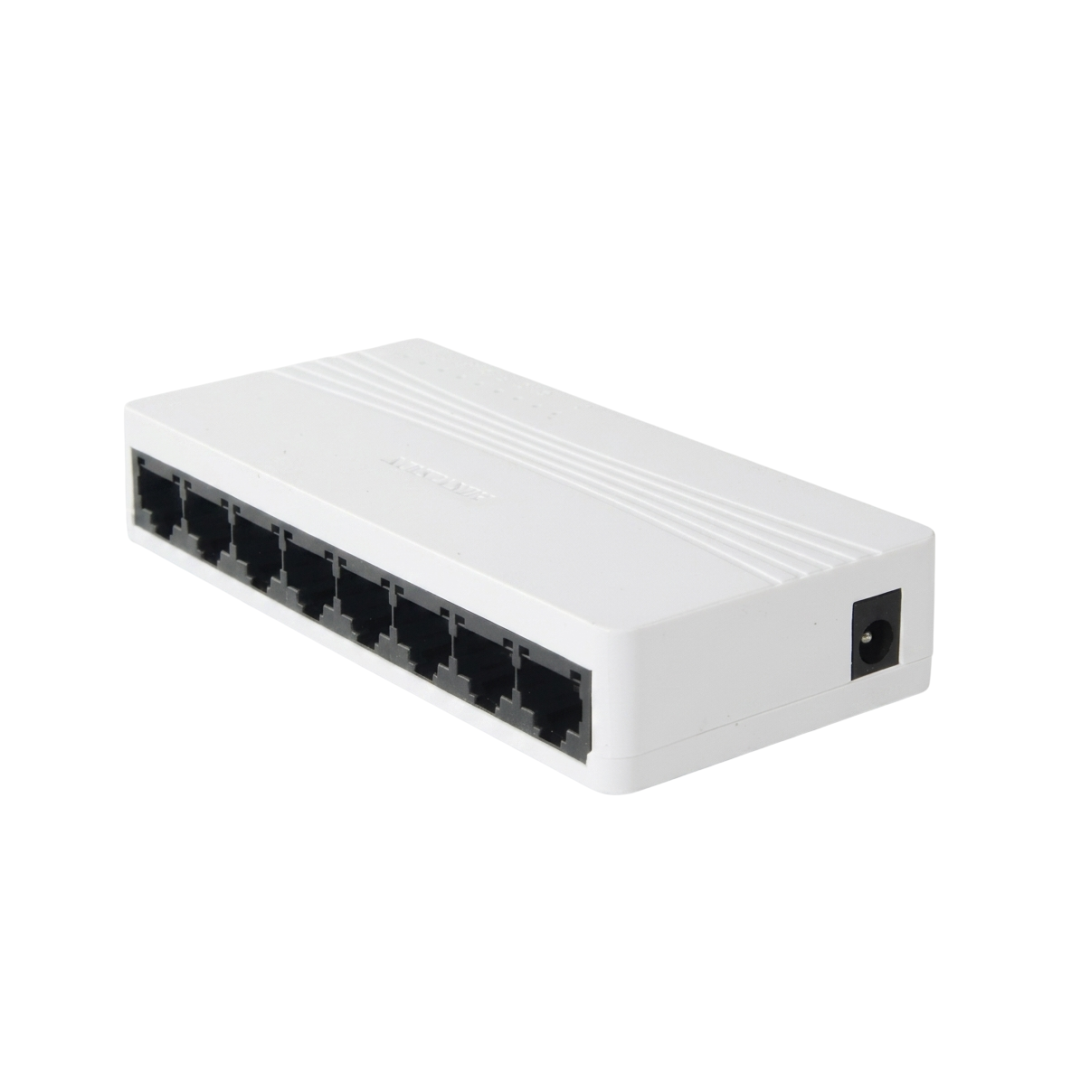 SWITCH 5 DE MESA HIK VISION 10100 8 PORTAS 10100Mbps