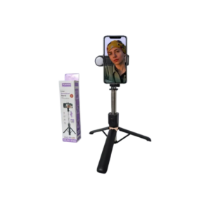 Bastão de Selfie Plokama Live-K8 Preto