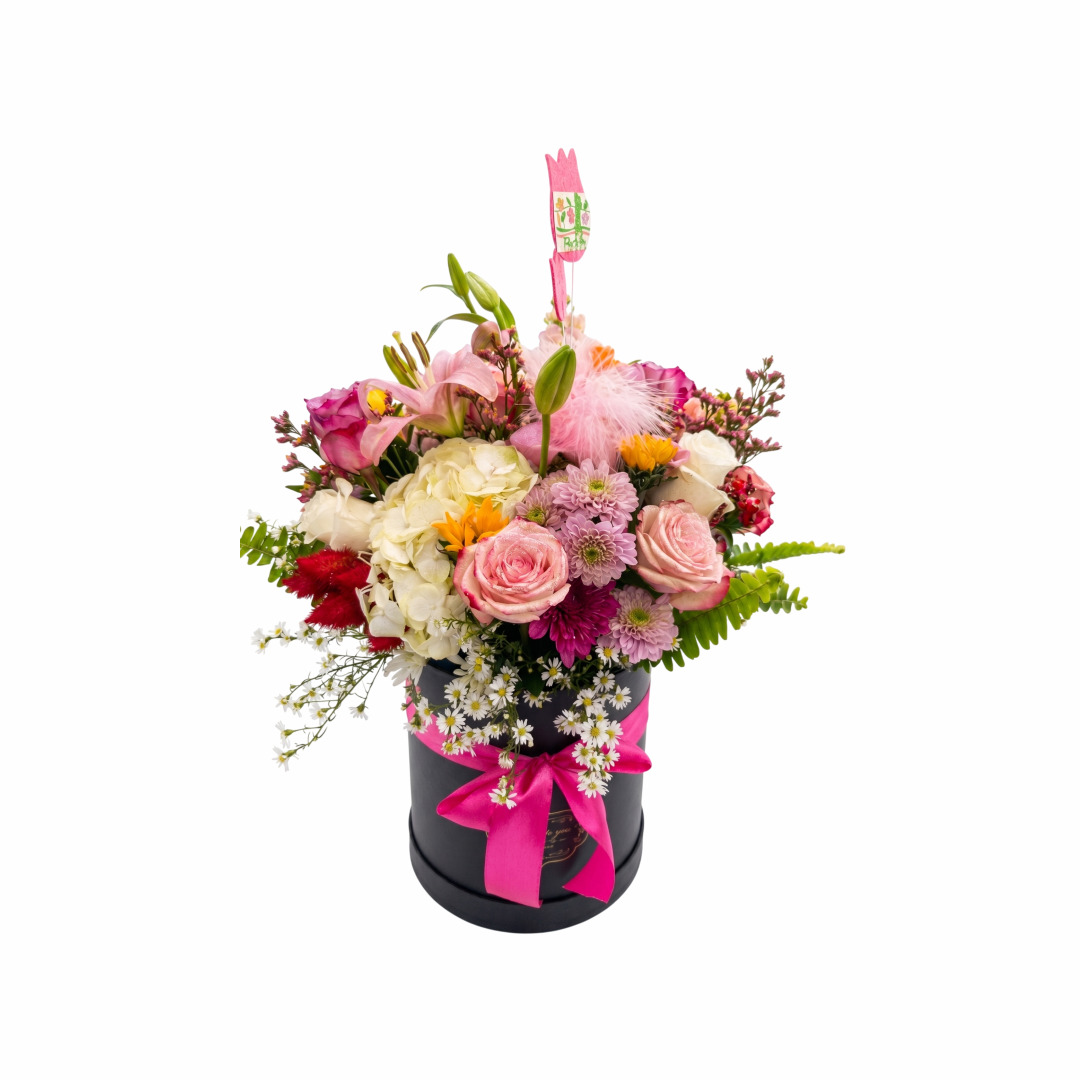 Box mix de flores ...
