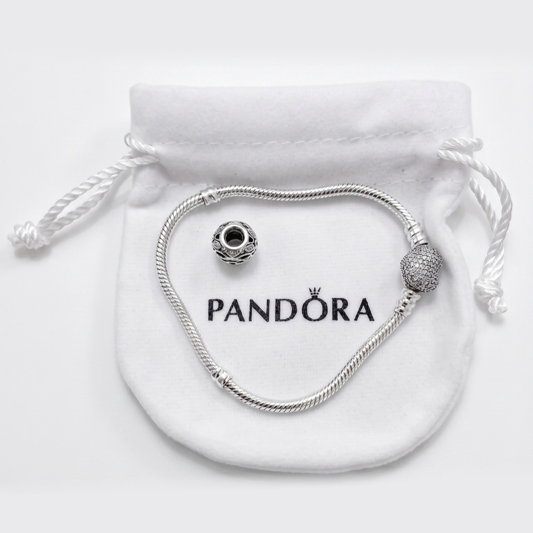 Pandora Portuguesa Grossa com 1 Berloque