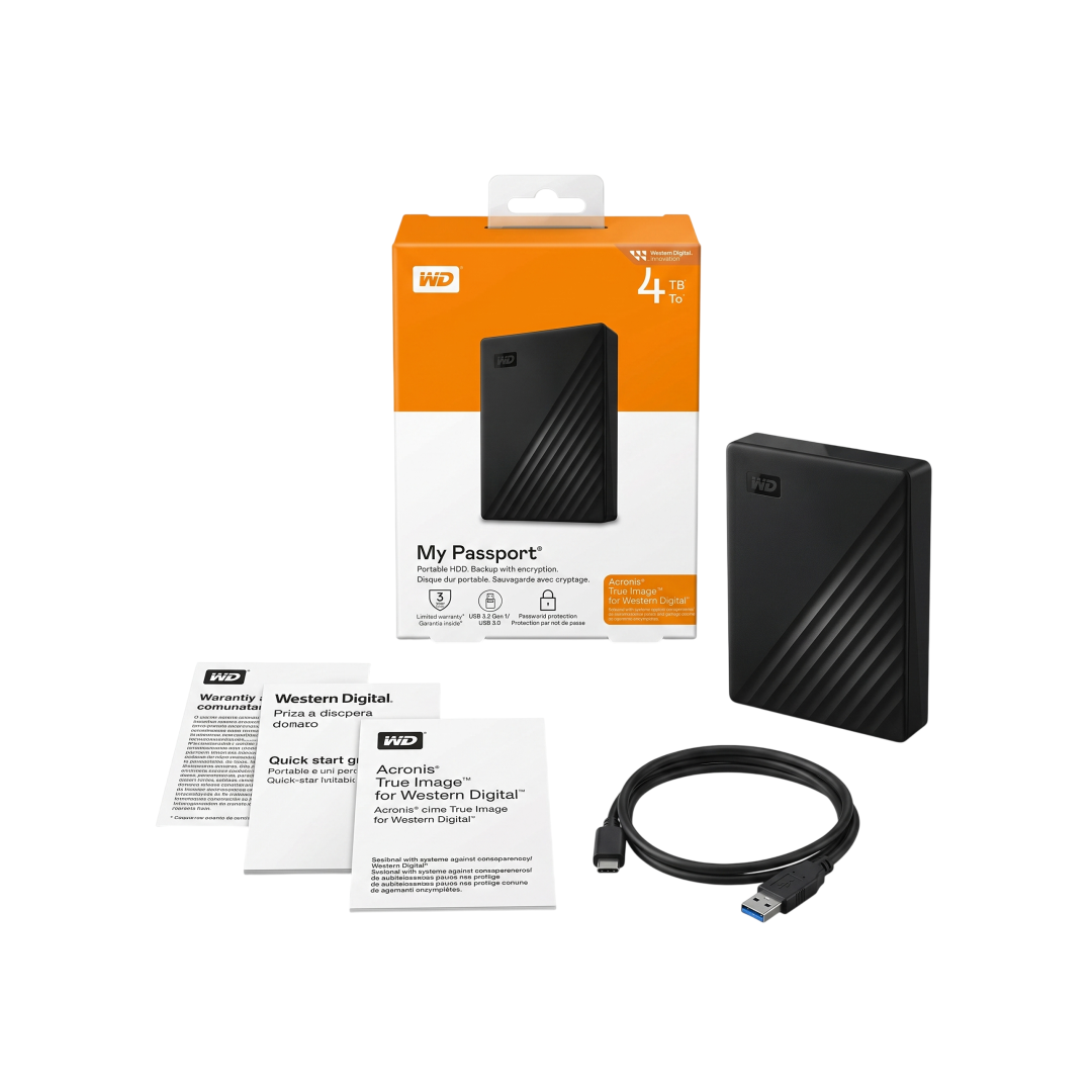 HD EXTERNO DE 4TB WD2