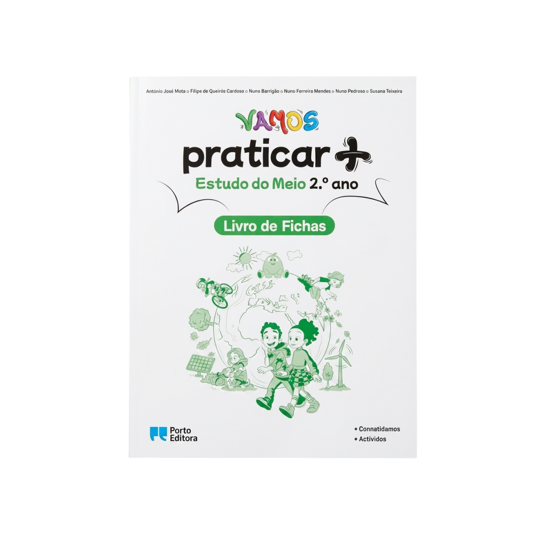 VAMOS praticar + (Livro de Fichas) – Estudo do Meio – 2.º Ano