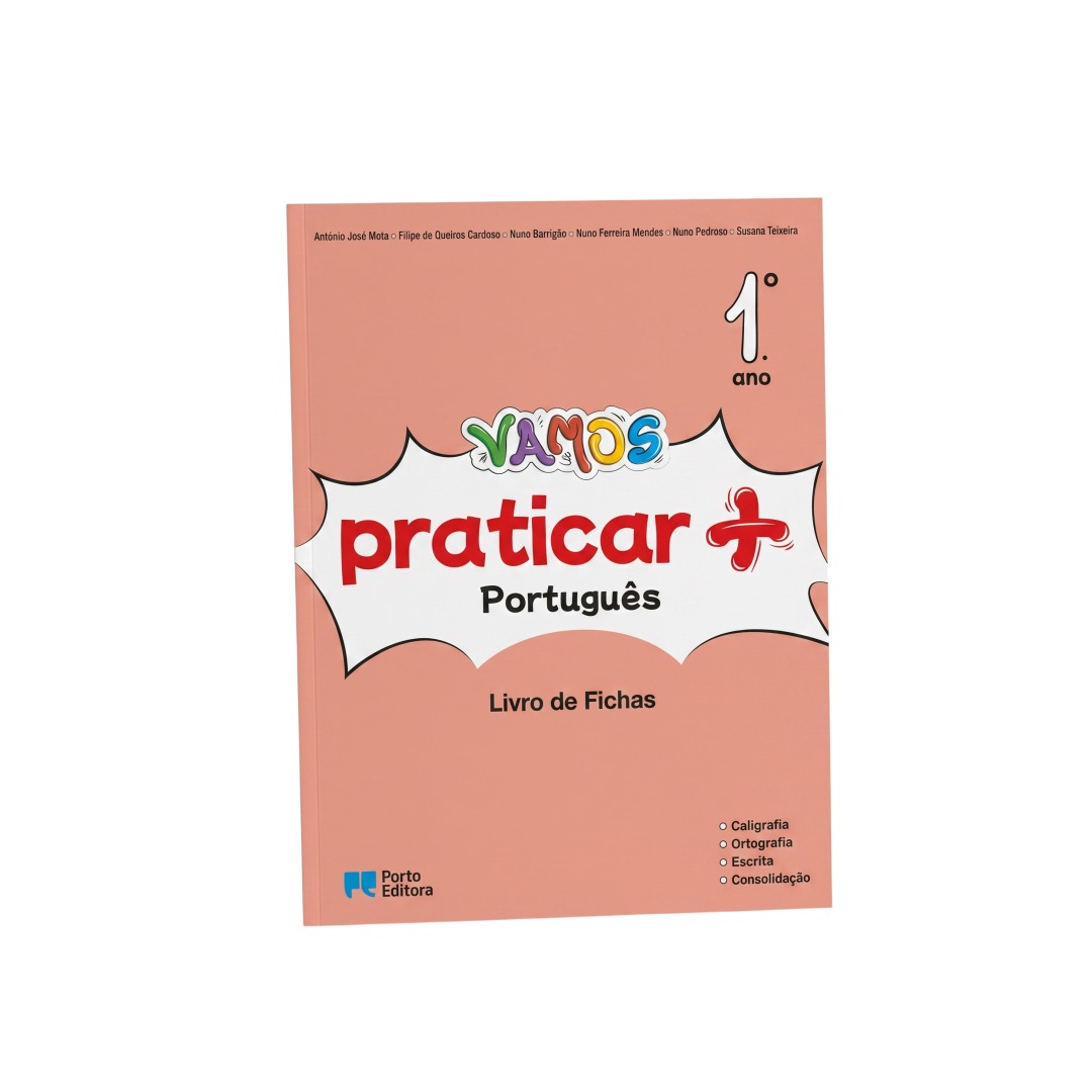 VAMOS praticar Português - Livro de Fichas - 1.º Ano