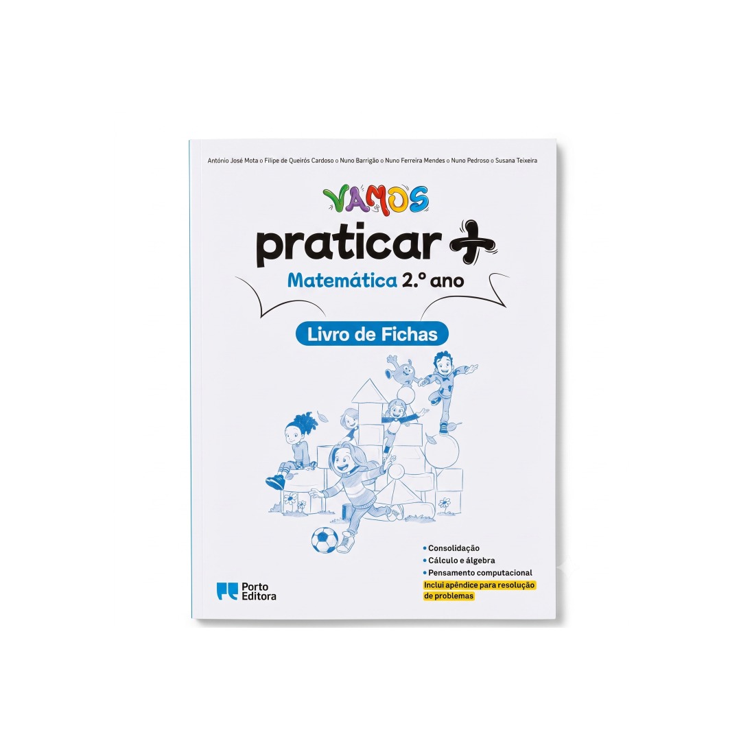 VAMOS praticar Matemática - Livro de Fichas - 2.º Ano