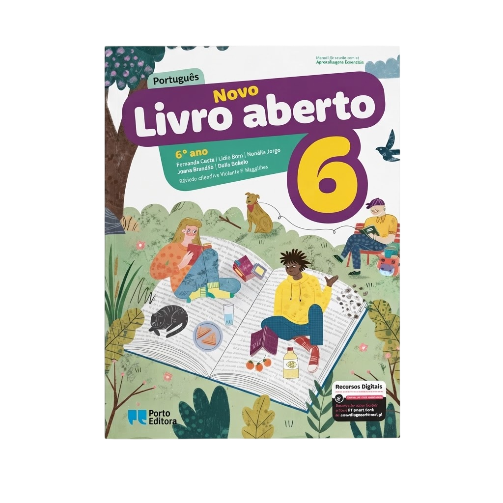Novo Livro aberto - Português - 6.º Ano
