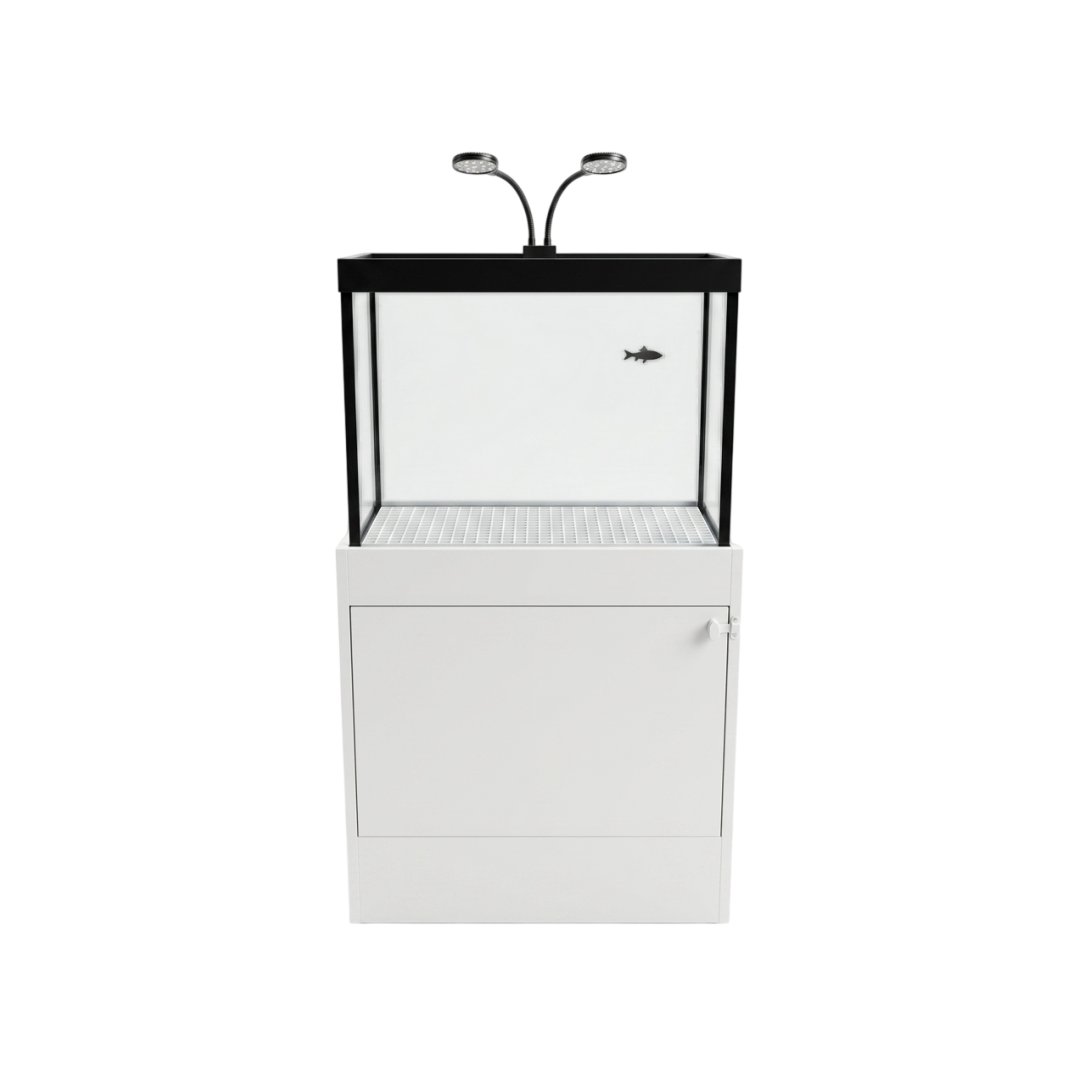 AQUÁRIO DECORATIVO COM FILTRO E LED 90L 120x60x40 3